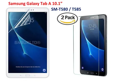 £2.89 • Buy 2 X Clear HD Screen Protector Guard For Samsung Galaxy Tab A 10.1  SM-T580 /T585