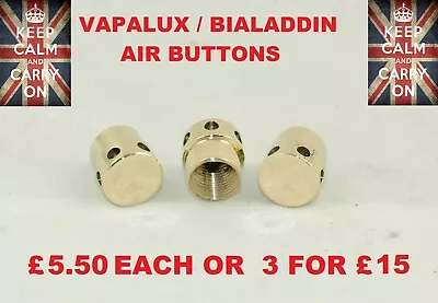 Vapalux Air Buttons Bialaddin Air Buttons Paraffin Lamp Parts Service Kit • $6.95