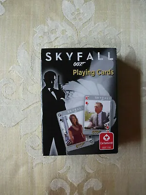 007 James Bond Skyfall Playing Cards New Factory Sealed • £3