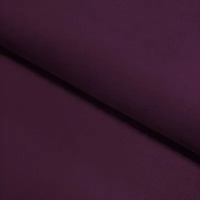 Upholstery Fabric Faux Suede Suedette Material - DAMSON - Purple Suede Fabric • £1.99