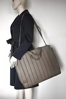 £613.60 • Buy MAX MARA , MAXI Whitney Tote Bag, 100%  Leather, Size XL