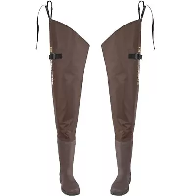 D DRYCODE Hip Waders For Men Waterproof Hip Boots For Women 2-Ply PVC/Nylon... • $55.80