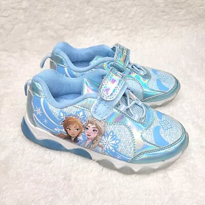 Disney Frozen 2 Shoes Girls Size 11 Toddler Elsa Anna With Lights  • $29.99