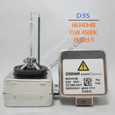 OSRAM D3S 35W 4500K 66340 66340HBI XENARC OEM P Spare Part HID OEM Bulb Xenon • $55.47