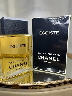 Chanel Egoiste Edt 250 Ml. Vintage Original 1990 Edition. Sealed Bottle • £723.15