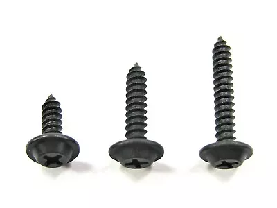 $27.95 • Buy Black #8 Phillips Flat Top Trim Screws- 1/2  To 1  Long- 150pcs (50ea)- J#323T