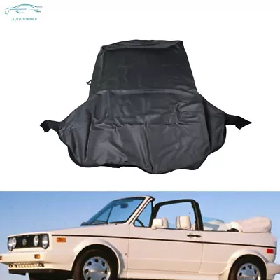 For 95 96 97 98 99-01 Volkswagen VW Golf Cabriolet Black Convertible Soft Top • $158.40