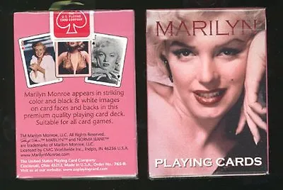 Marilyn Monroe Playing Cards Pink Collector's Deck By Bicycle • $10.95