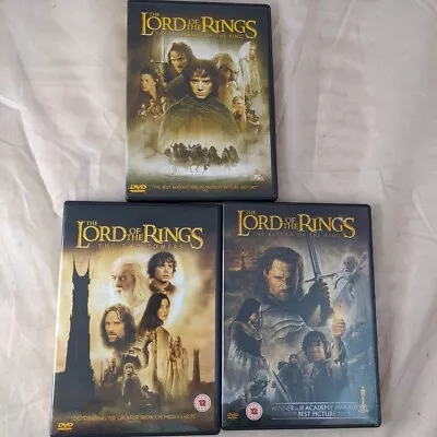 Lord Of The Rings Trilogy - 6-Disc DVD Set - Region 2 - With Booklets • £7.99