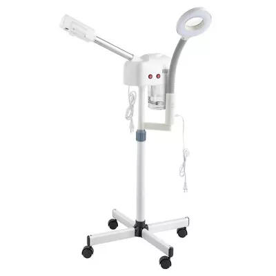 2 In 1 Facial Steamer With 3X Magnifying Lamp Esthetician Steamer Professional • $77.89