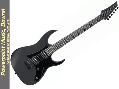 $479 • Buy Ibanez RGR131EX BKF Electric Guitar - Flat Black