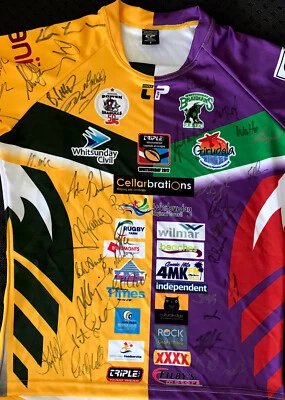 $85 • Buy Hand Signed Jersey Rugby League Shirt  Memorabilia  Legends League Australia NRL