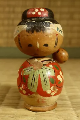 Small Wooden Kokeshi Type Figure / Japanese / Vintage • $0.99