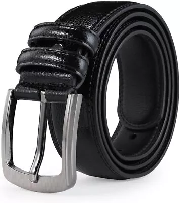 VRLEGEND Mens Belts Big And Tall 36 -70  Men Leather Belt Casual Work Dress Belt • $48.45