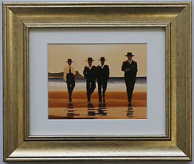 £24 • Buy The Billy Boys By Jack Vettriano Framed & Mounted Art Print Picture Gold