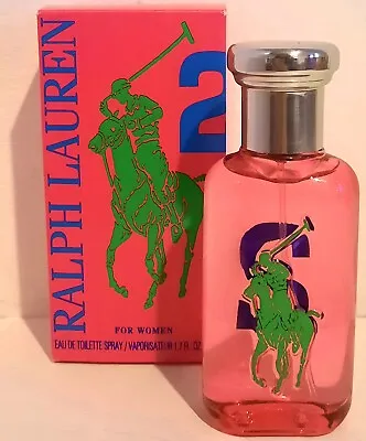 Ralph Lauren Big Pony 2 Woman 50ml Edt Spray For Her - New & Boxed  - Uk • £42