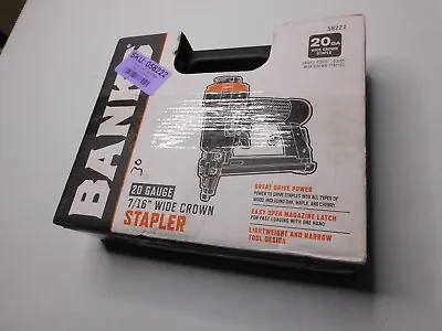 20 Gauge 7/16 In. Wide Crown Stapler • $17.99