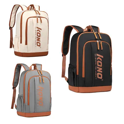 School Daypack School Shoulder Bag 14inch Laptop Backpack A4 Travel Rucksack  • £9.98