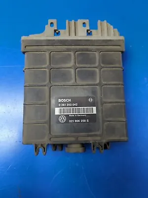 1992-93 Volkswagen Corrado 2.8L VR6 Distributed ECM ECU 021 906 258 S • $495