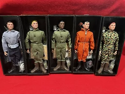 GI JOE Masterpiece Edition Soldiers SUPER LOT OF 5 MINT PILOT MARINE AA NO RESER • $34