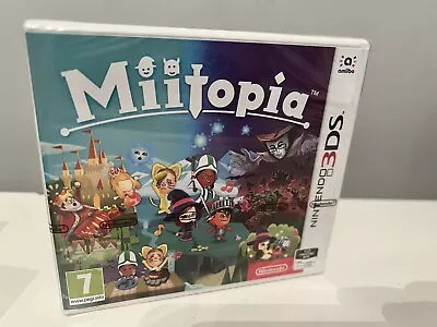 Nintendo 3ds Miitopia Pal Uk Version New Sealed (also For 2ds) • £18