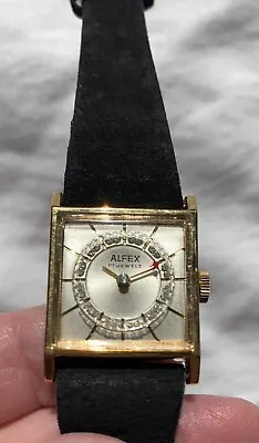 Apex Watch With  Jewels Square Tank Watch- Not Tested • $20