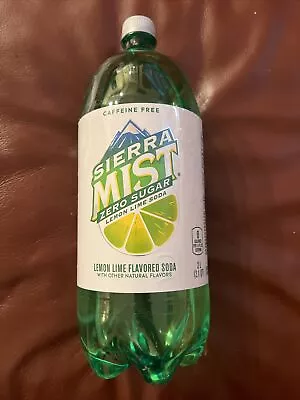 Discontinued CF Sierra Mist 2 Liter Bottle Lemon Lime Zero Sugar Soda Exp 5/23 • $9.50