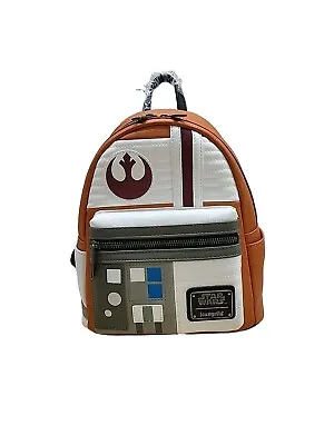 Loungefly Women's Star Wars Rebel Pilot Cosplay Mini Backpack Bag  - Disney • $169.84