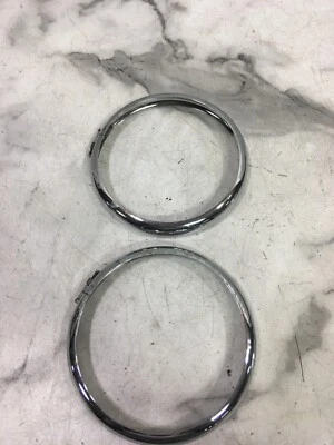 $95 • Buy 02 Triumph Speed Triple 955i 955 I Headlight Head Light Trim Rings