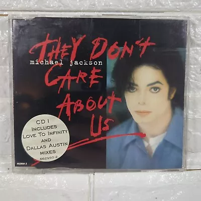 Michael Jackson – They Don't Care About Us CD Single - 6 Mixes - Classic Hit GC • £2.69