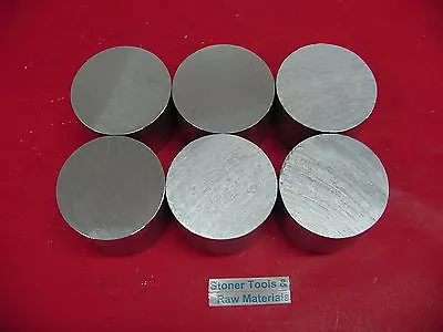 6 Pieces 5  ALUMINUM 6061 ROUND ROD 1/2  LONG T6511 5.0 OD Solid Lathe Bar Stock • $55.79