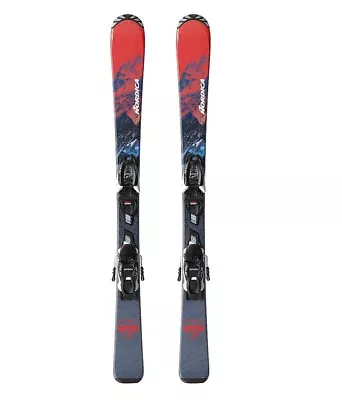 Nordica Team AM Skis + 4.5 Bindings - 2024 - Junior - 100 Cm • $199.95