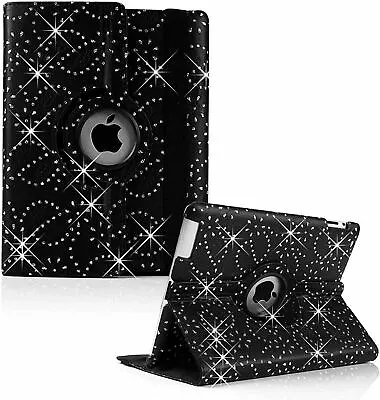 £2.49 • Buy NEW BLING 360° Rotating Smart Stand Case Cover For All IPad Generations/AIRs