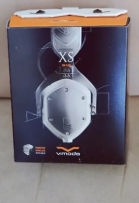 BRAND NEW IN BOX V-MODA XS Foldable Noise Isolating Headphones - White Silver • $451.99