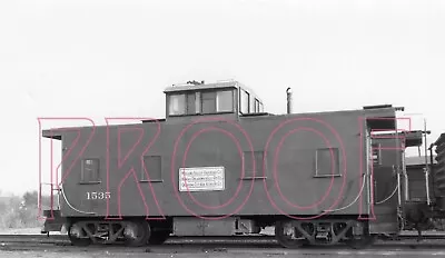 Midland Valley Railroad Caboose 1535 At Dennison TX In 1948 - 8x10 Photo • $6.98