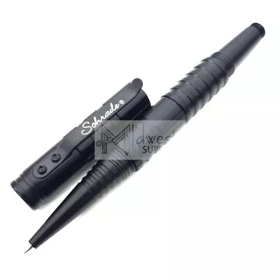Schrade Survival Tactical Pen 6061 T6 Aluminum Housing W/Stainless Pocket Clip • $30.39