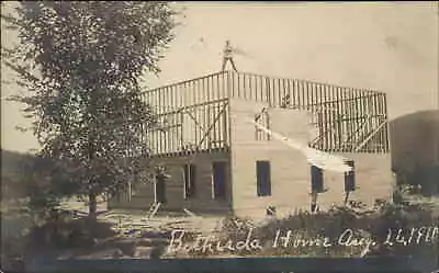 Manchester? NH? Or MA? Bethesda Home Construction C1910 Real Photo Postcard • $9.89