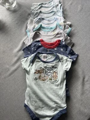 £4.50 • Buy Baby Boy 8 Pack Vests 3-6 Months 