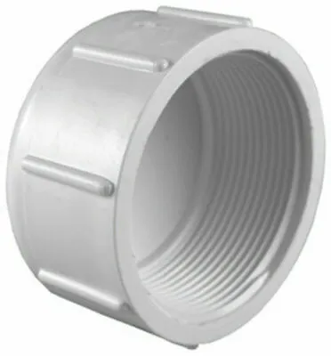 (ONE) Charlotte Pipe  Schedule 40  1-1/4 In. FPT Dia. FPT Threaded PVC  Cap • $5.89