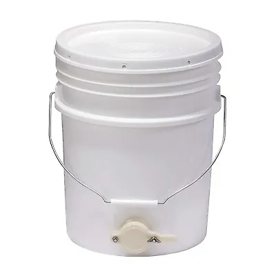 Little Giant BKT5 Plastic Honey Bucket With Honey Gate For Beekeeping 5 Gallon • $34.20
