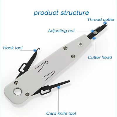 Krone Punch Down Impact Tool Style IDC Network Terminal Blocks Cat5/6 • $17.99