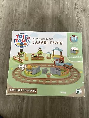 Chad Valley Tots Town Safari Train Set. • £14.99