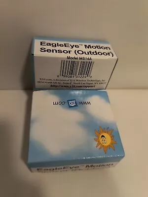  2 X10 MS14A EagleEye Motion Sensors (Outdoor) • $10.90