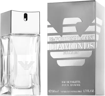 £40.50 • Buy Giorgio Armani Diamonds For Men Eau De Toilette Pour Homme 50ml Spray EDT Scent
