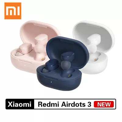 Xiaomi Redmi Airdots 3 True Wireless Earbuds Bluetooth 5.2 Blue Earphone Earbuds • $35.99