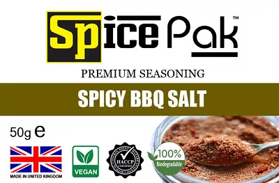 Spicy Bbq Salt | Chips | Premium Organic | Free Delivery P&p - Spice Pak - • £2.49