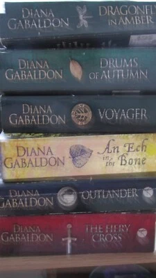 $65 • Buy 8 X  Diana Gabaldon, Outlander Series, Lot Of 6 X Books (Medium Paperbacks)