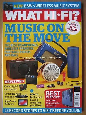 What Hi-Fi July 2019 Portable Radio DAC Wireless Speakers Headphones IPad Cowon • £4.99