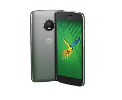 Motorola MOTO G5 Plus XT1687 - 32GB - Lunar Grey (Unlocked) Smartphone • $34.99