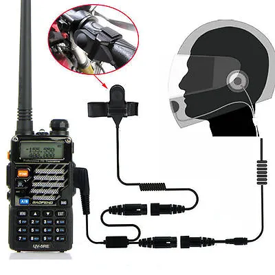 Motorcycle FULL FACE Helmet Headset For Motorola Radio T5400 6200C FV200 2.5mm • $4.99